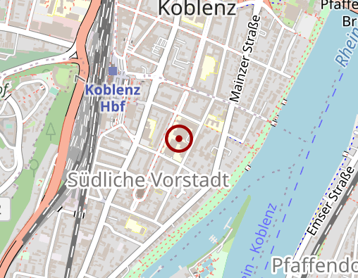 Karte: Gemeinschaftsklinikum Mittelrhein gGmbH / Ev. Stift. St. Martin