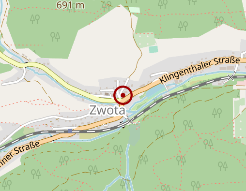 Karte: Landhotel Gasthof Zwota