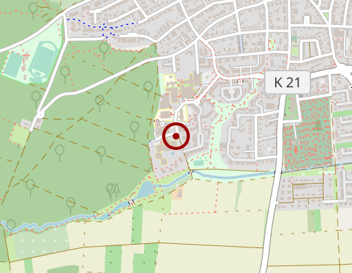 Karte: KWA Kuratorium Wohnen im Alter gAG KWA Parkstift Aeskulap Stationäre Pflege