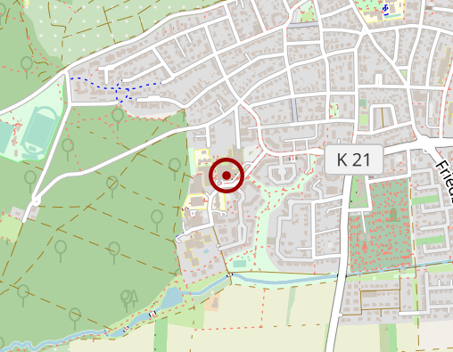 Karte: Hochwaldkrankenhaus Bad Nauheim