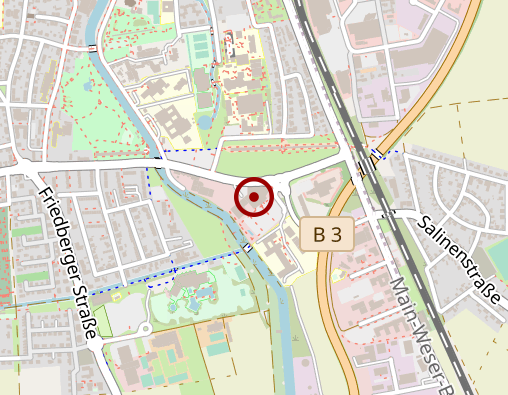 Karte: Senioren & Familienbetreuung Wetterau GmbH