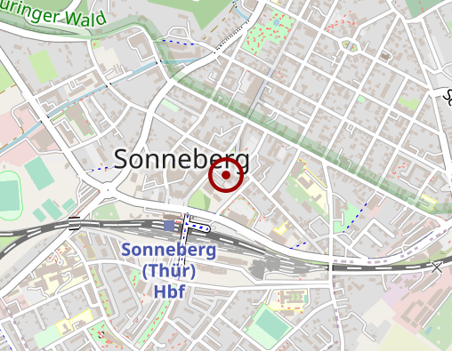 Karte: AZURIT Seniorenzentrum Sonneberg