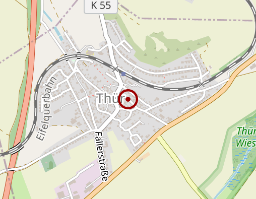 Karte: Tiergestützte Interventionen Eifel - Frau Kristina Kronz -