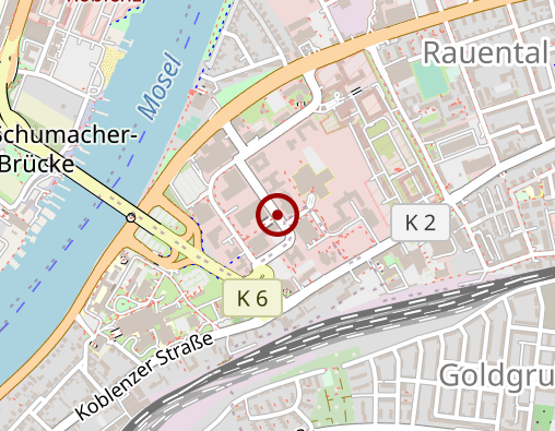 Karte: Marienhof Koblenz