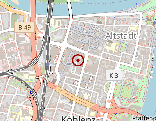 Karte: PalmPharma Apotheke am Forum