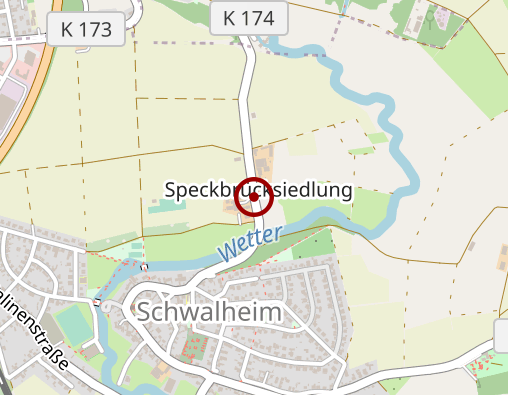 Karte: Schottener Soziale Dienste gemeinnützige GmbH