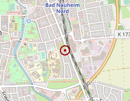 Karte: Bad Nauheimer Funktaxen Zentrale