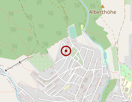 Karte: CURA Seniorencentrum Klingenthal GmbH