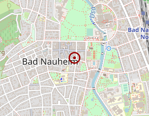 Karte: Refugium Bad Nauheim