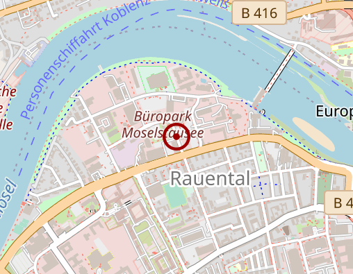 Karte: easyApotheke Koblenz