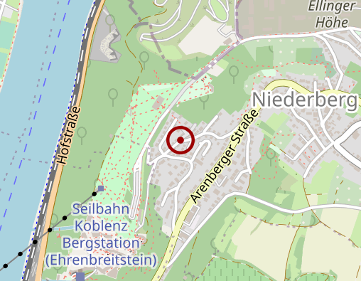 Karte: PalmPharma Apotheke im Globus Koblenz