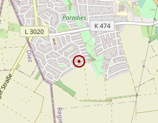 Karte: Drucks-Strenger Elisabeth