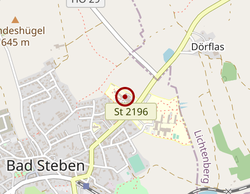 Karte: Reha-Zentrum Alexander v. Humboldt-Klinik