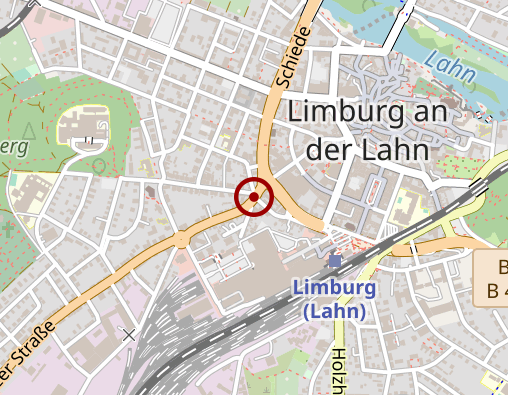 Karte: Caritasverband für den Bezirk Limburg e.V. Altenheim Heppelstift