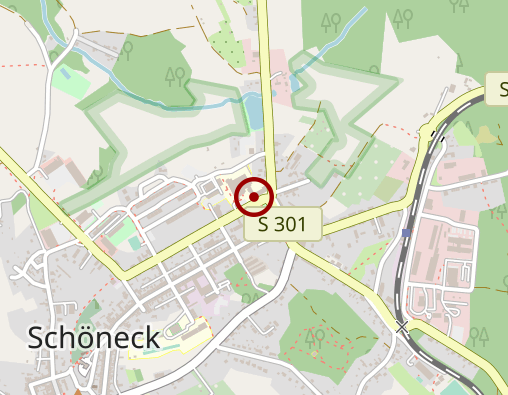 Karte: Paracelsus Pflegedienst Schöneck GmbH SGB XI