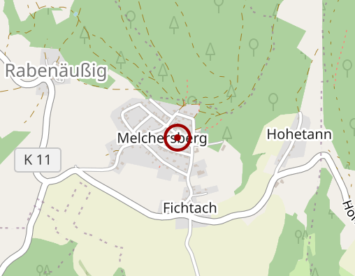 Karte: Tagespflege "Haus am Wald"