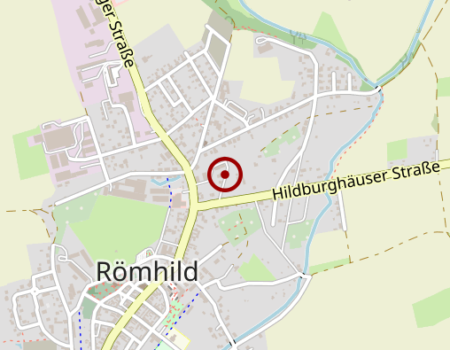 Karte: AWO Tagespflegeeinrichtung Römhild