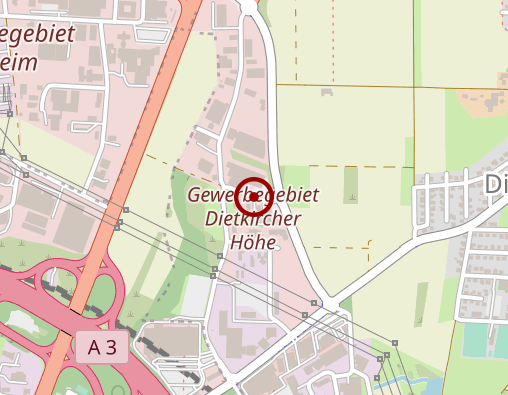 Karte: Caritas Sozialstation St. Georg