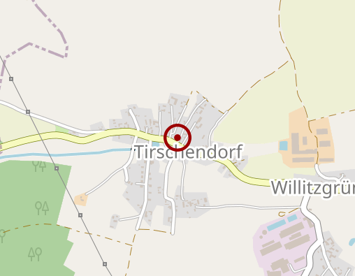 Karte: Betreutes Wohnen Obervogtländischer Vereinf.Innere Mission e.V.