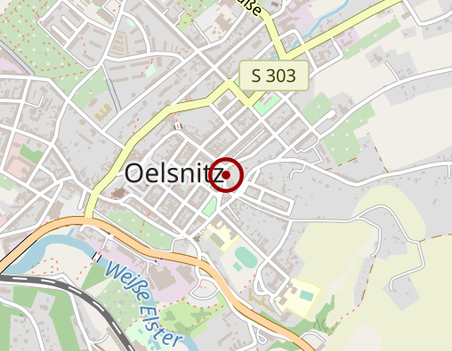 Karte: Volkssolidarität Vogtland e.V. Sozialstation Vogtlandkreis