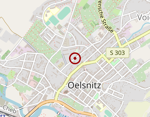 Karte: Deutsches Rotes Kreuz KV Oelsnitz e.V. Sozialstation SGB XI