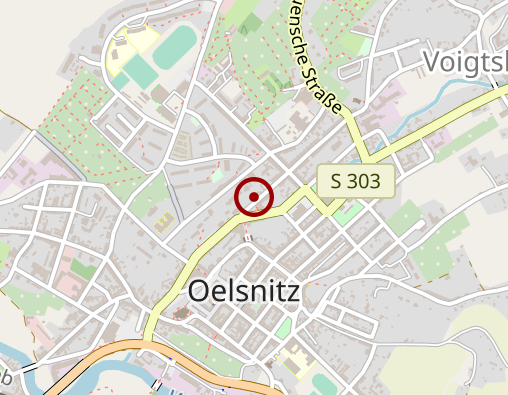 Karte: DRK Sozialstation Oelsnitz