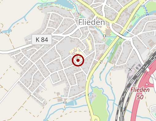 Karte: St. Vinzenz Soziale Werke gGmbH Haus St. Katharina Flieden Senioreneinrichtung