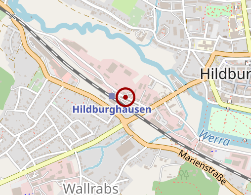 Karte: Psychosoziales Netz Hildburghausen, Tagesstätte