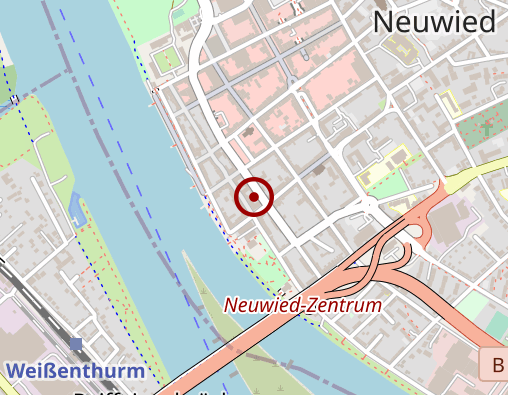 Karte: Bethesda - St. Martin gemeinnützige GmbH Altenzentrum Ev. Marktkirchengemeinde