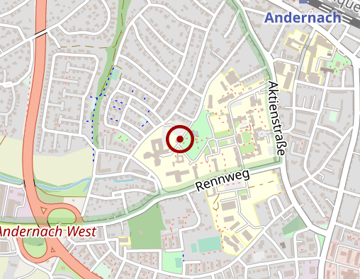 Karte: Rhein-Mosel-Fachklinik Andernach Psychiatrisches Pflegeheim