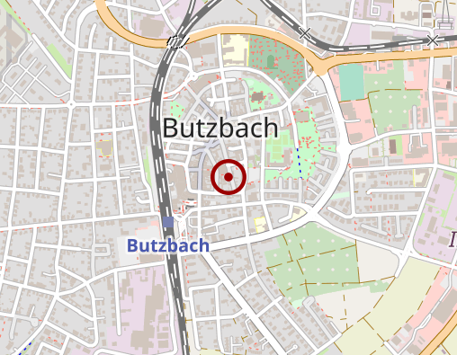 Karte: Hüttenberger Zentrum