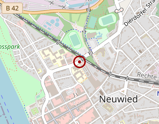 Karte: Arbeiterwohlfahrt BV Rheinland e.V. Seniorenzentrum