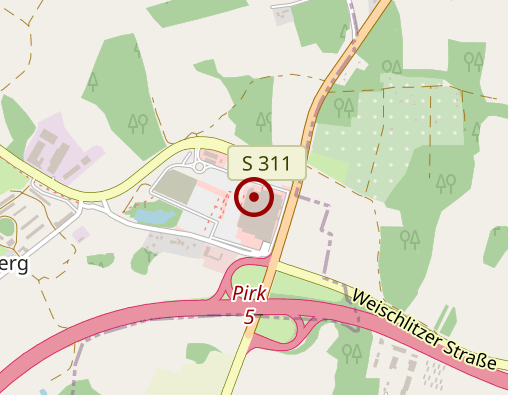 Karte: Apotheke im Vogtland-Center