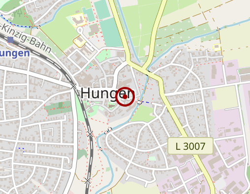 Karte: Oberhessisches Diakoniezentrum Johann-Friedrich-Stift Seniorenzentrum Hungen