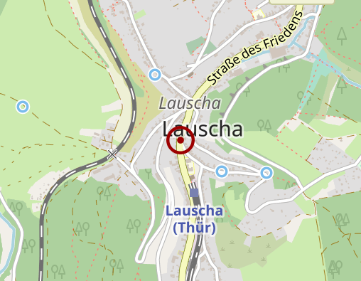 Karte: AWO SANO Thüringen gemeinnützige GmbH