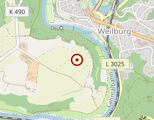 Karte: Gesellschaft für diakonische Einrichtungen in Hessen und Nassau mbH APH Weilburger Stift