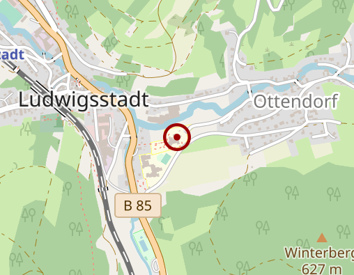 Karte: BRK Seniorenheim Ludwigsstadt im Frankenwald