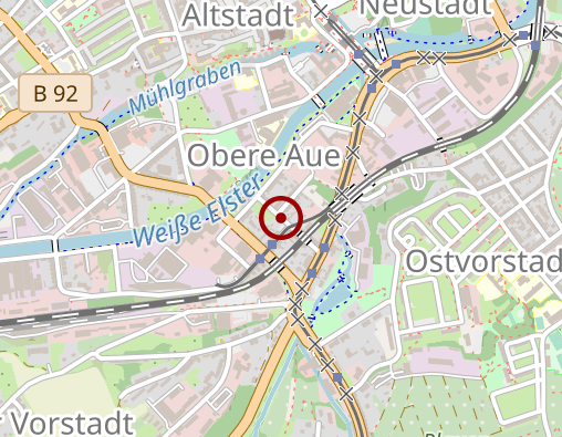 Karte: Physiotherapie an der Elster Fineiß und Petzoldt