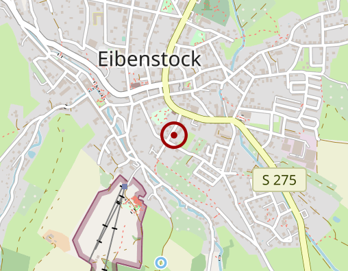 Karte: Deutsches Rotes Kreuz Kreisverband Aue /Schwarzenberg Rettungswache