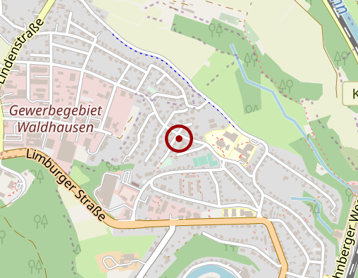 Karte: Gesellschaft für diakonische Einrichtungen in Hessen und Nassau mbH Tagespflege Haus Weiltal