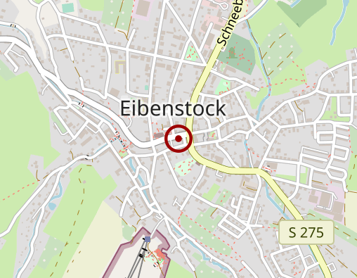 Karte: AWO Erzgebirge gGmbH - Quartiersmanagement Stützengrün