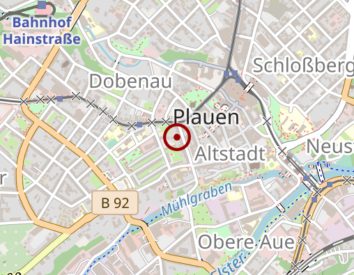 Karte: Bestattungen G. Bögel OBERER GRABEN GmbH