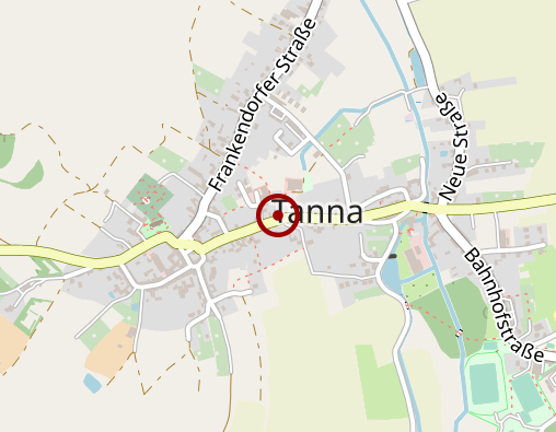 Karte: Deutsches Rotes Kreuz Ambulanter Pflegedienst Tanna