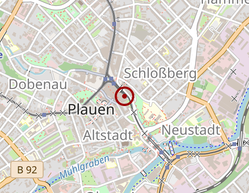 Karte: Pluspunkt Apotheke Plauen