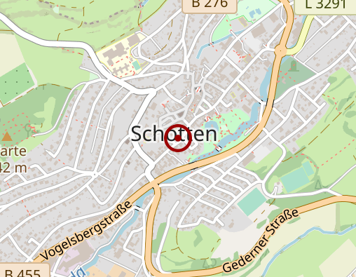 Karte: Vogelsberg-Apotheke