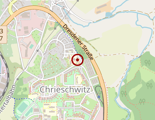 Karte: AWO Seniorenpflegeeinrichtung Haus Sonnenhof