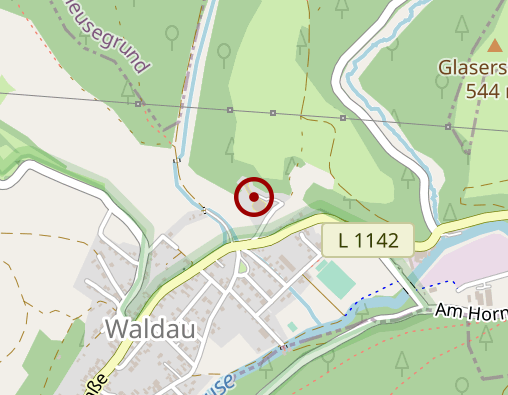 Karte: Bergkristall-mobil- ambulanter Pflegedienst Schleusingen