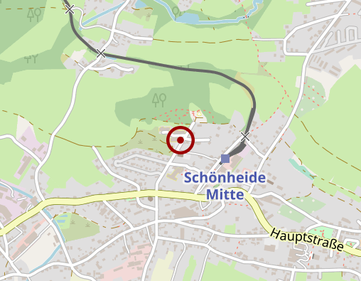 Karte: Diakoniestation der Kirchgemeinden Eibenstock und Umgebung e.V.