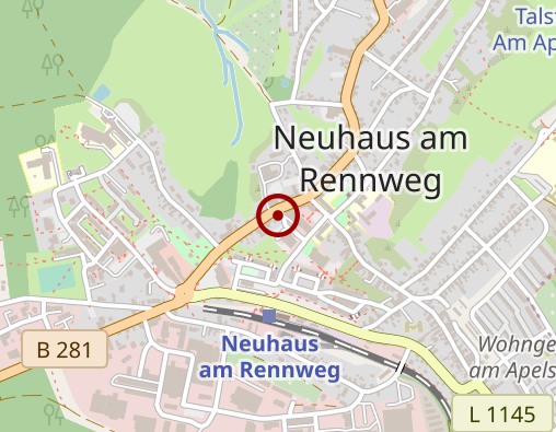 Karte: Physiotherapie Eileen Höhn