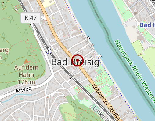 Karte: Hirsch Apotheke von 1836